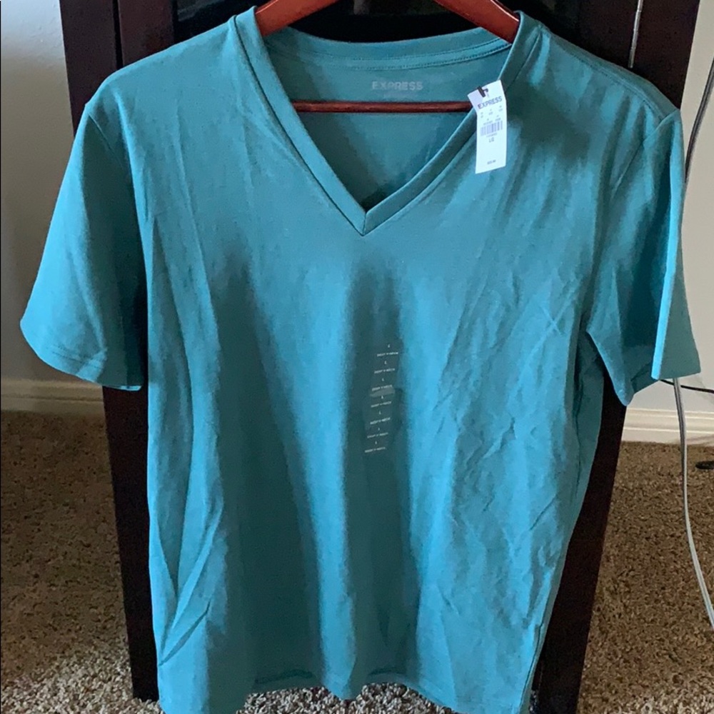 Express deep v neck tee